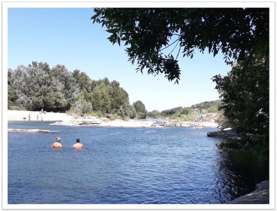 Charming Small House Close To Uzes Foissac  Экстерьер фото